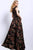49981 Embroidered Multi-Color Floral Gown