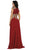 Gilded Lace Illusion Bateau A-line Evening Dress