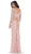 Lace Illusion Bateau Sheath Mother of the Bride Dress