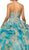 Dancing Queen - 8947 Shimmering Strapless Ruffled Quinceanera Ballgown