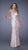 La Femme - Sequined Strapless Sweetheart Sheath Gown 18917 In Pink