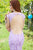 Classy Lace Long Prom Dress with Scallop Edged Open Back 90676