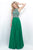 Crystal Jewel Embellished Halter Style Gown 11251