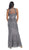 Halter Neck Full-length Embellished Sheath Prom Dress