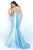 Long Dress with Removable Beaded Cover 11203W