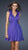 La Femme - Interweaved V-Neck A-Line Cocktail Dress with Bow Accents 17044 In Purple