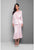 Terani Couture - Sleek Dress with Ornate Jacket 1525S0967B in Pink