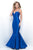 Spaghetti Straps Sweetheart Mermaid Gown 11285