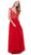 Adorned Lace Bodice Sleeveless Chiffon Dress