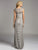 Lara Dresses - Pulchritudinous Egyptian-Inspired Evening Gown 33262, Silver