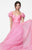 Tarik Ediz - Sweetheart Neck A-Line Gown 50016 in Pink