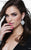 Tarik Ediz - V-Neck A-Line Gown 50018 in Black