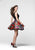 Tarik Ediz - Plunging Cocktail Dress 50030 in Black and Multi-Color