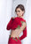 Tarik Ediz - Two Piece Long Dress 50035 in Red