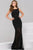 Beaded Scoop Mermaid Gown 50056