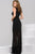 Beaded Scoop Mermaid Gown 50056