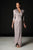 Daymor Couture - Deep V-Neck Gown with Bolero 500 in Neutral