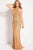 50127 Beaded Halter Neck Sheath Dress