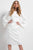 50160 Bell Sleeved Bateau Column Dress