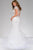 Fully beaded Sheer Neckline Mermaid Dress 50220