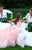 Tarik Ediz - 50257 Floral Embroidered Strapless Tulle Overskirt Gown In Pink