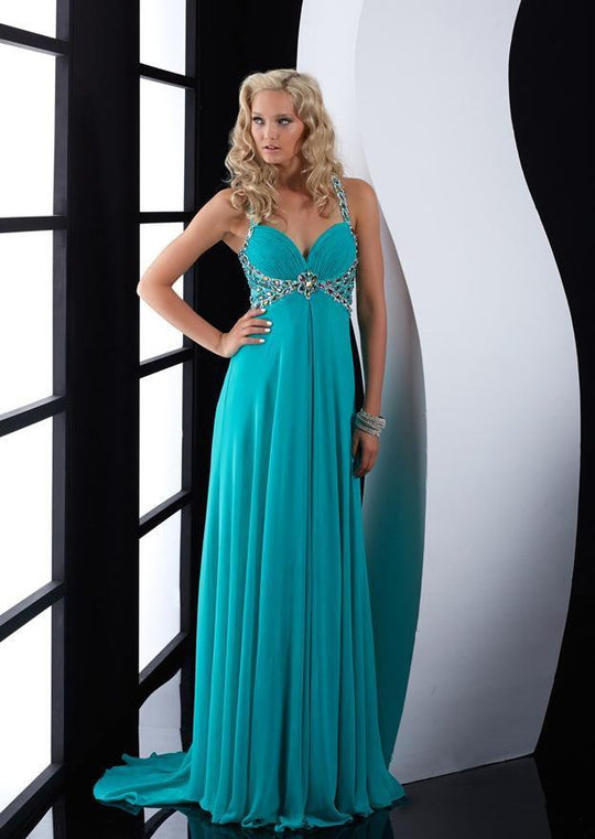 Jasz Couture - 5027 Dress in Jade