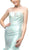 Cinderella Divine - A5033 Strapless Jacquard Layered Mermaid Gown In Green