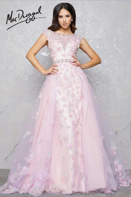Mac Duggal - Couture Dresses Style 50374D in Pink