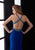 Jasz Couture - 5038 Dress in Royal