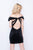 Nina Canacci - 503 Crystal Beaded Ruffled Off-Shoulder Fitted Dress