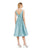 Adrianna Papell - Sleeveless V-Back Tea Length Dress 41899070