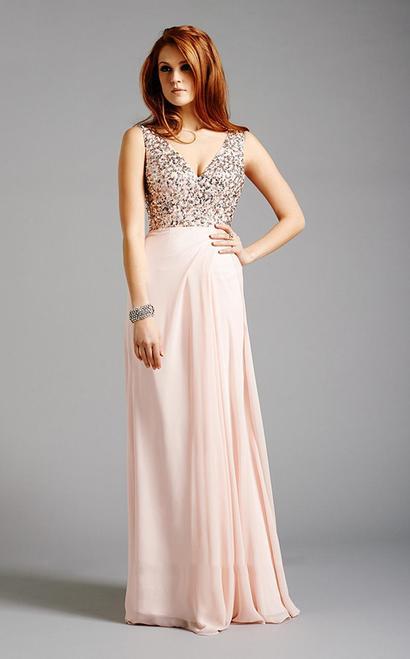 Lara Dresses - 6042 in Blush