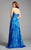 Lara Dresses - 21938 in Blue Print