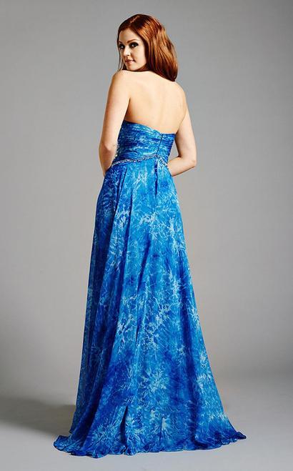 Lara Dresses - 21938 in Blue Print