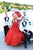 Tarik Ediz - 50511 Ruched Detailed Off Shoulder Ballgown In Red