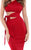 Tarik Ediz - 50526 Asymmetrical Tie-Waist Cutout Mermaid Gown