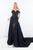 Rachel Allan Prima Donna - 5052 Long Mermaid Gown with Overskirt