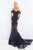 Rachel Allan Prima Donna - 5052 Long Mermaid Gown with Overskirt