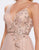 Mac Duggal Prom - 50546M Beaded Floral Appliques A-Line Gown In Pink
