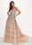 Rachel Allan Prima Donna - 5058 Two Tone Beaded Tulle Ballgown In Pink and Green