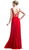 Cinderella Divine - Crisscrossed Ornate Illusion Panel Gown