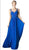 Cinderella Divine - Crisscrossed Ornate Illusion Panel Gown