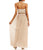 Aidan by Aidan Mattox - Halter Neck Two-Piece Long Dress MN1E200716 in Neutral