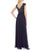 Aidan by Aidan Mattox - Sequined Bateau Neckline Long Dress MN1E200679 in Blue