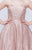 Nina Canacci - 507 Embellished Sweetheart A-Line Cocktail Dress In Pink and Gold