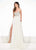 Rachel Allan Primadonna - 5089 Crystal Beaded Satin A-line Gown In White