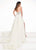 Rachel Allan Primadonna - 5089 Crystal Beaded Satin A-line Gown In White