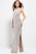 50909 Halter Embellished Backless Dress