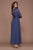 Nox Anabel - 5101 Quarter Length Sleeve Empire Long Formal Dress