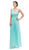 Eureka Fashion - 5101 Illusion Cutout Ruched Jersey Dress In Green